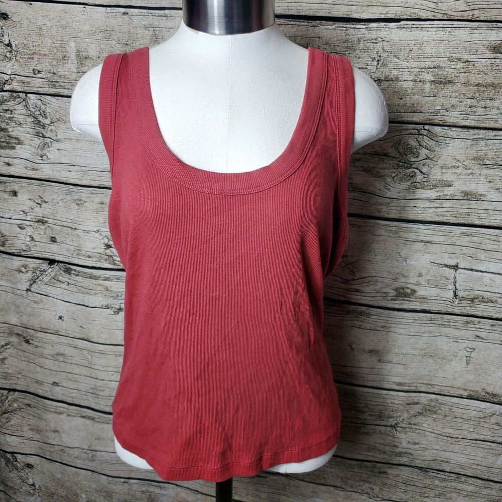 Banana Republic Pink Tank Top Size Large NWT - Picture 1 of 9